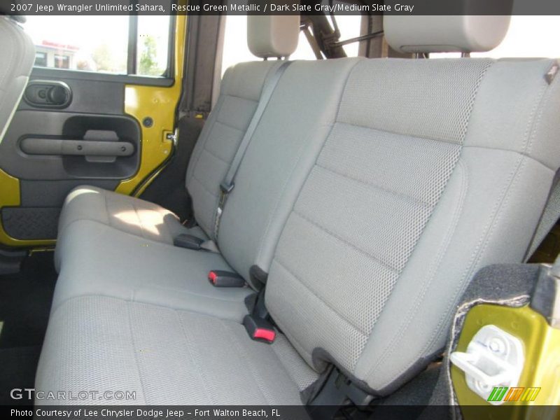 Rescue Green Metallic / Dark Slate Gray/Medium Slate Gray 2007 Jeep Wrangler Unlimited Sahara