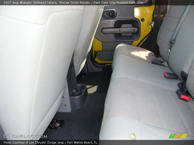 Rescue Green Metallic / Dark Slate Gray/Medium Slate Gray 2007 Jeep Wrangler Unlimited Sahara