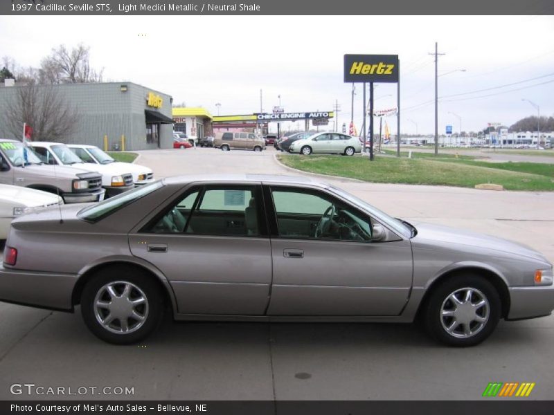 Light Medici Metallic / Neutral Shale 1997 Cadillac Seville STS