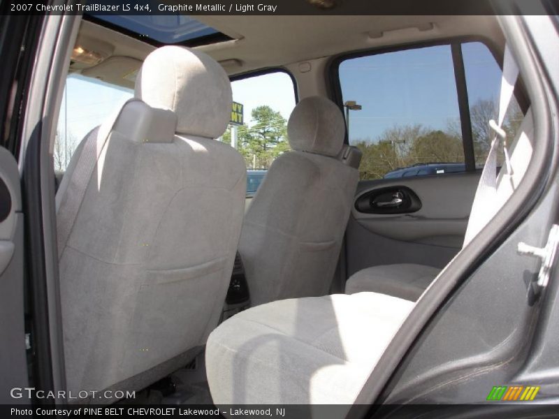 Graphite Metallic / Light Gray 2007 Chevrolet TrailBlazer LS 4x4