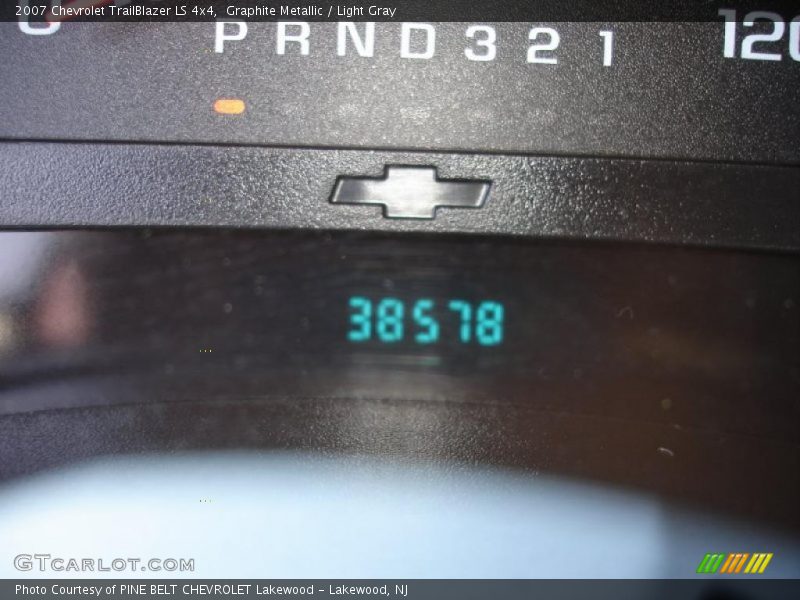 Graphite Metallic / Light Gray 2007 Chevrolet TrailBlazer LS 4x4