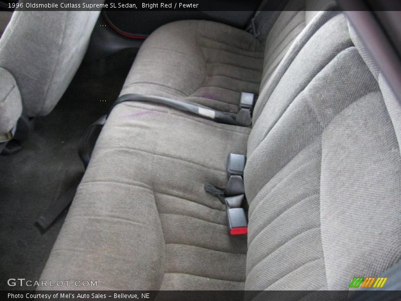 Rear Seat of 1996 Cutlass Supreme SL Sedan