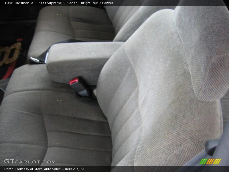 Bright Red / Pewter 1996 Oldsmobile Cutlass Supreme SL Sedan