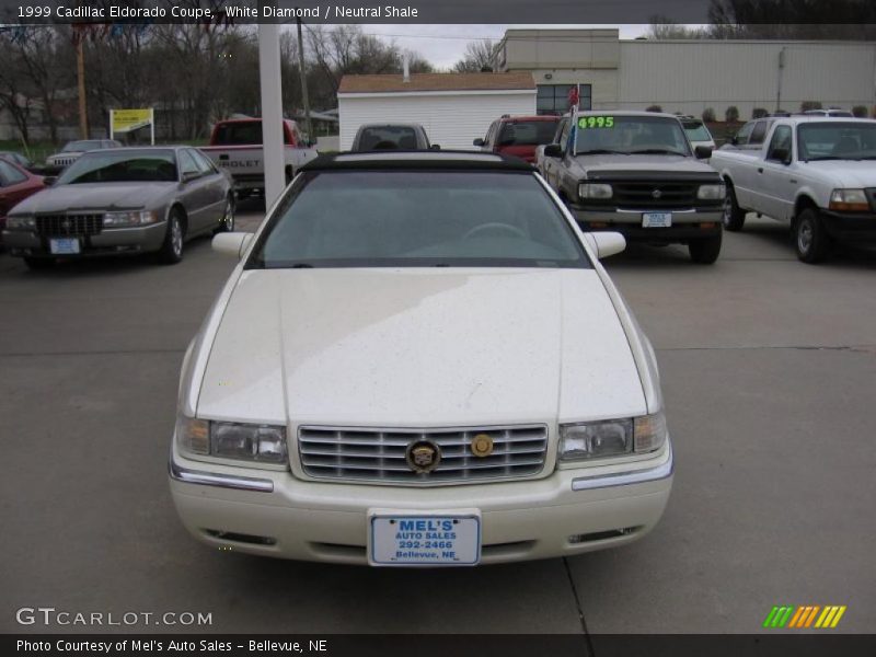 White Diamond / Neutral Shale 1999 Cadillac Eldorado Coupe