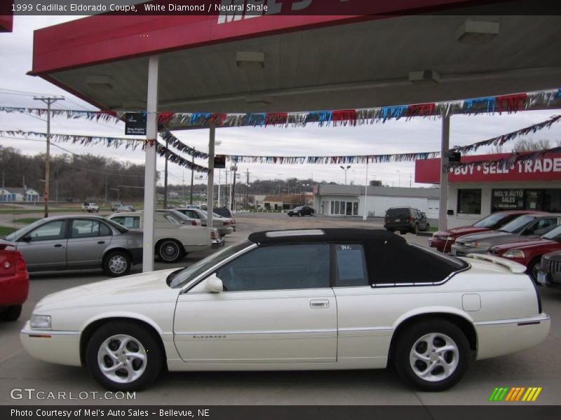 White Diamond / Neutral Shale 1999 Cadillac Eldorado Coupe