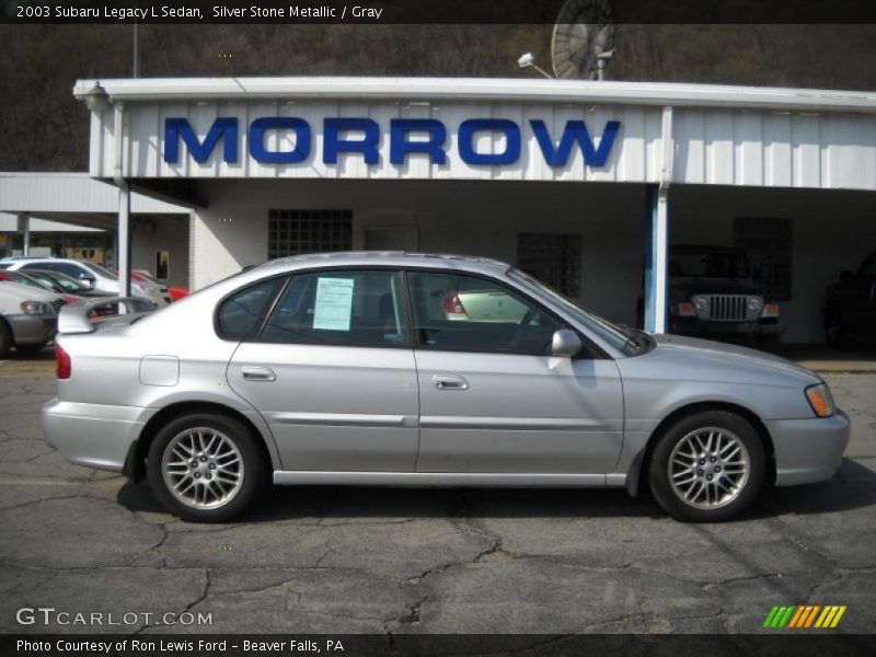 Silver Stone Metallic / Gray 2003 Subaru Legacy L Sedan