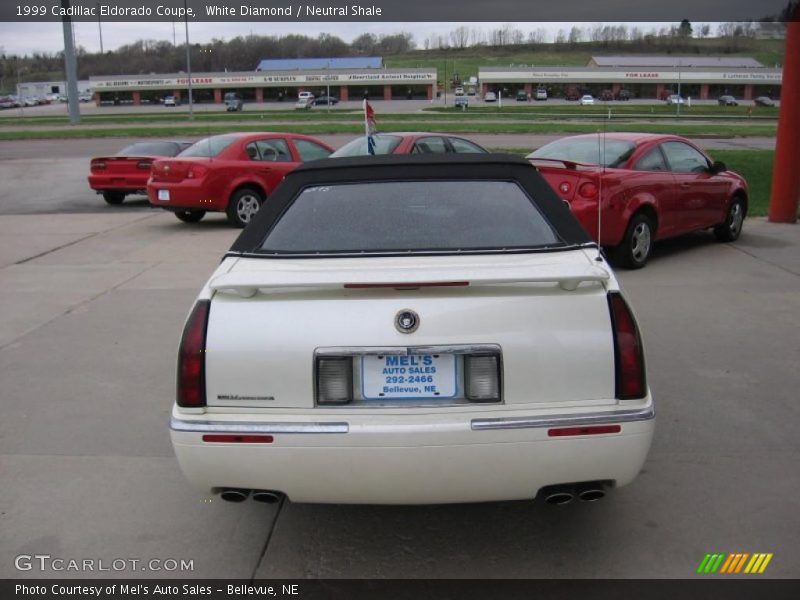 White Diamond / Neutral Shale 1999 Cadillac Eldorado Coupe