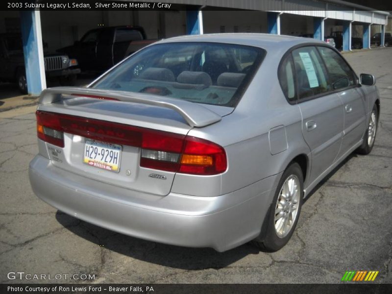 Silver Stone Metallic / Gray 2003 Subaru Legacy L Sedan