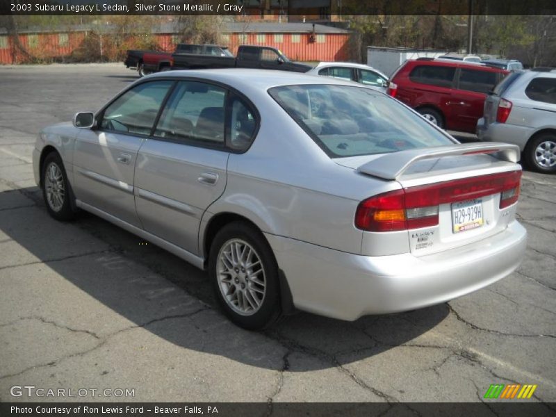 Silver Stone Metallic / Gray 2003 Subaru Legacy L Sedan