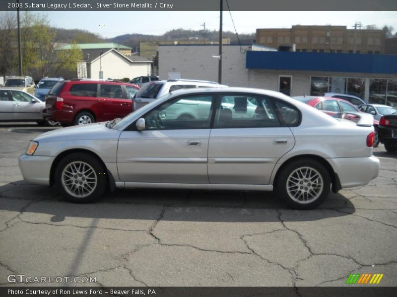 Silver Stone Metallic / Gray 2003 Subaru Legacy L Sedan