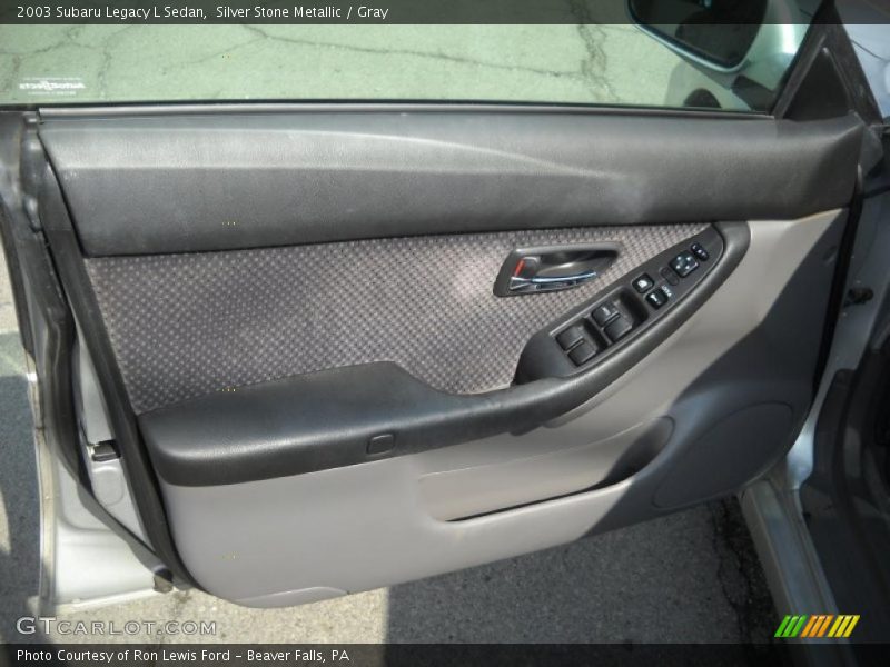 Silver Stone Metallic / Gray 2003 Subaru Legacy L Sedan