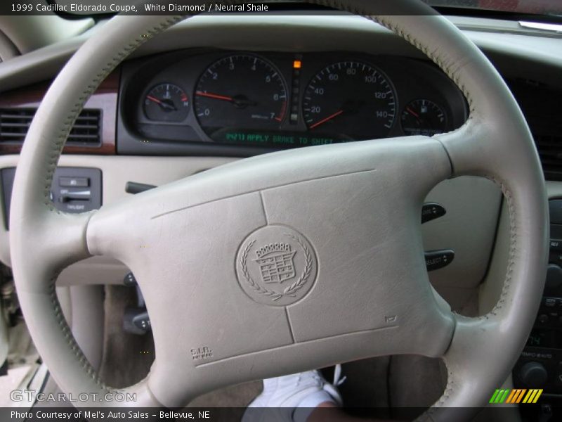 White Diamond / Neutral Shale 1999 Cadillac Eldorado Coupe