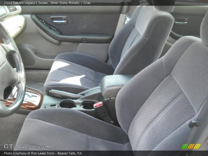 Silver Stone Metallic / Gray 2003 Subaru Legacy L Sedan