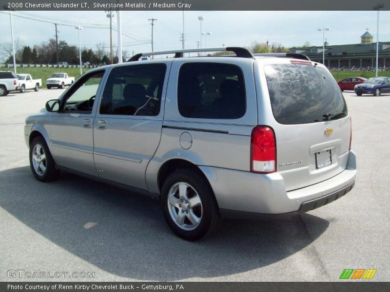 Silverstone Metallic / Medium Gray 2008 Chevrolet Uplander LT