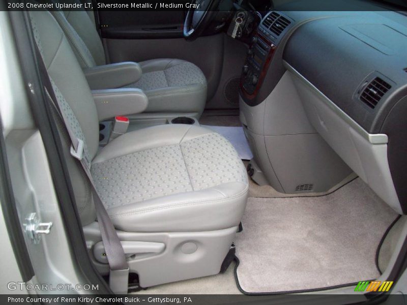 Silverstone Metallic / Medium Gray 2008 Chevrolet Uplander LT
