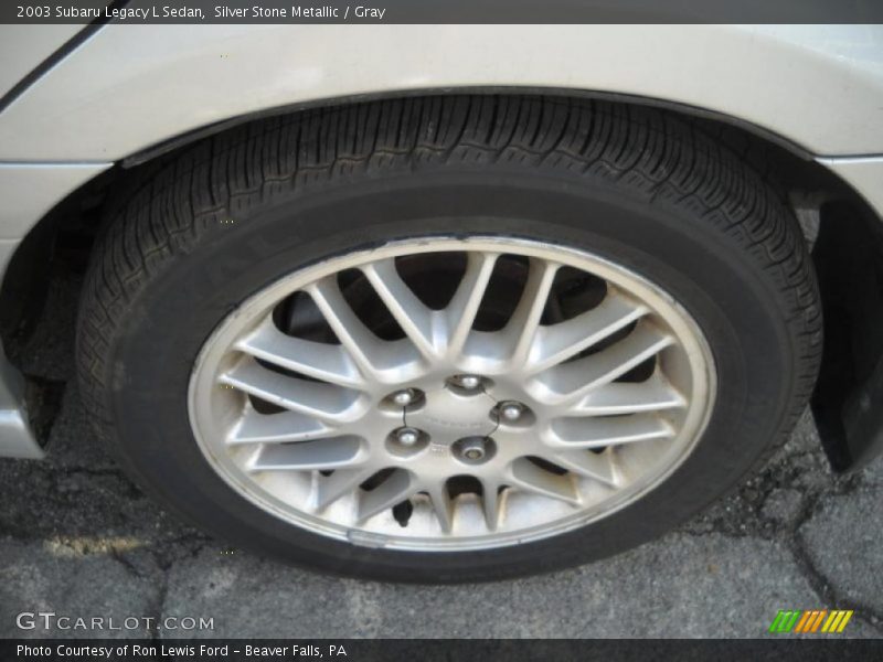 Silver Stone Metallic / Gray 2003 Subaru Legacy L Sedan