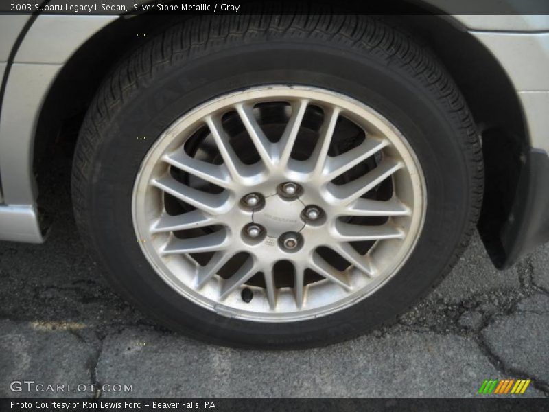 Silver Stone Metallic / Gray 2003 Subaru Legacy L Sedan
