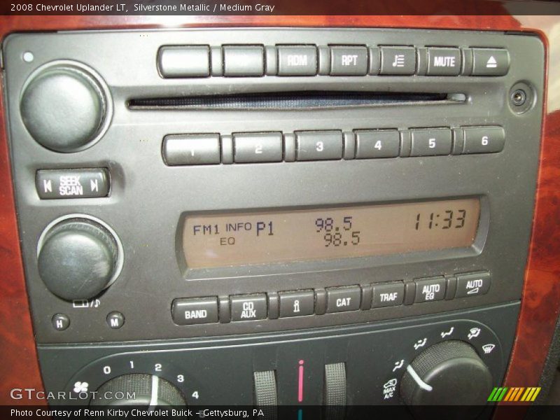 Silverstone Metallic / Medium Gray 2008 Chevrolet Uplander LT