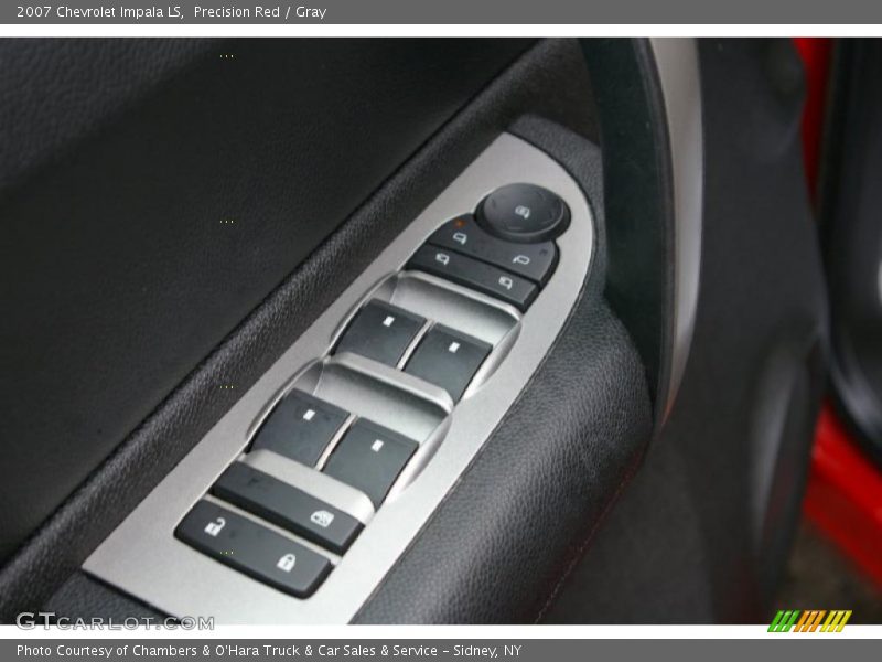 Precision Red / Gray 2007 Chevrolet Impala LS
