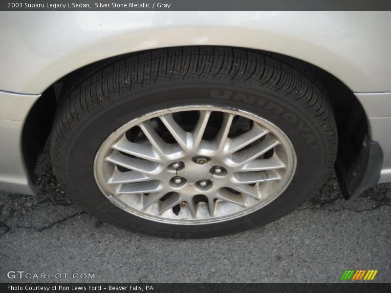 Silver Stone Metallic / Gray 2003 Subaru Legacy L Sedan