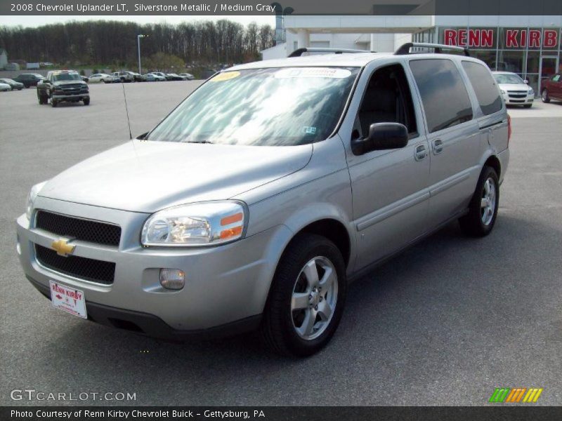 Silverstone Metallic / Medium Gray 2008 Chevrolet Uplander LT
