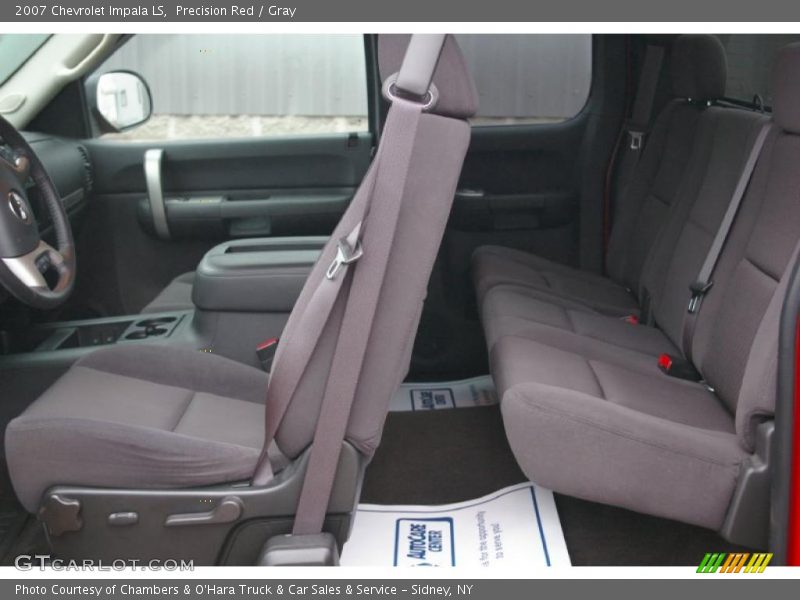 Precision Red / Gray 2007 Chevrolet Impala LS