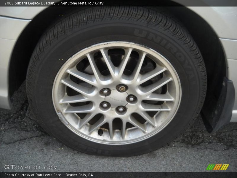 Silver Stone Metallic / Gray 2003 Subaru Legacy L Sedan