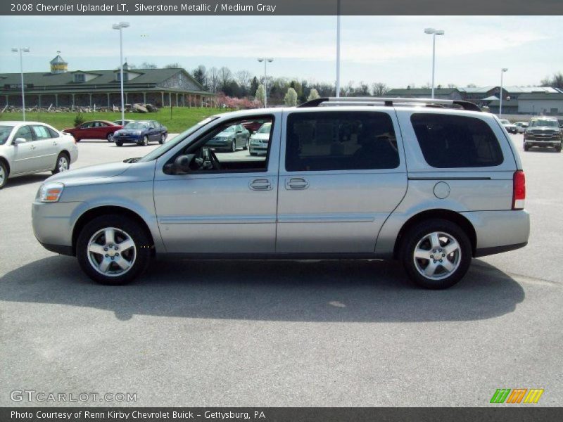 Silverstone Metallic / Medium Gray 2008 Chevrolet Uplander LT