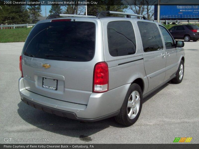 Silverstone Metallic / Medium Gray 2008 Chevrolet Uplander LT
