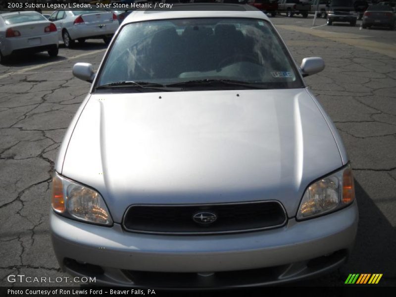 Silver Stone Metallic / Gray 2003 Subaru Legacy L Sedan