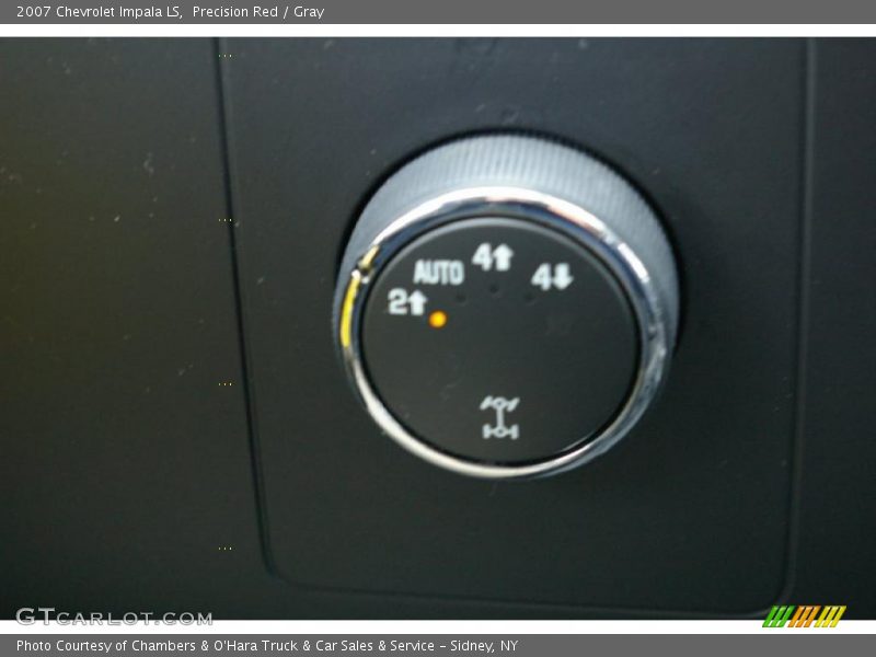 Precision Red / Gray 2007 Chevrolet Impala LS