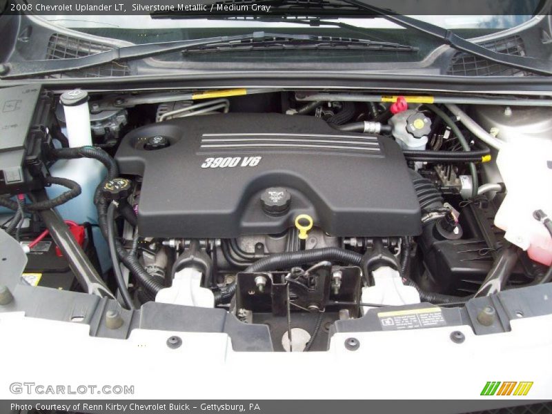 Silverstone Metallic / Medium Gray 2008 Chevrolet Uplander LT
