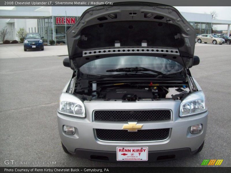 Silverstone Metallic / Medium Gray 2008 Chevrolet Uplander LT