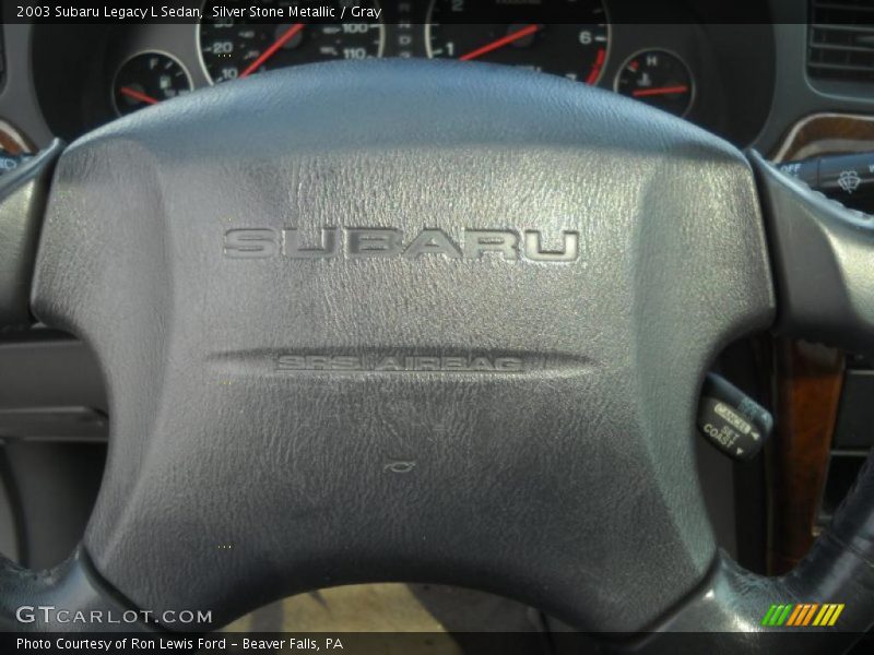 Silver Stone Metallic / Gray 2003 Subaru Legacy L Sedan