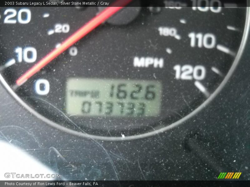 Silver Stone Metallic / Gray 2003 Subaru Legacy L Sedan