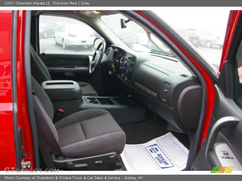 Precision Red / Gray 2007 Chevrolet Impala LS