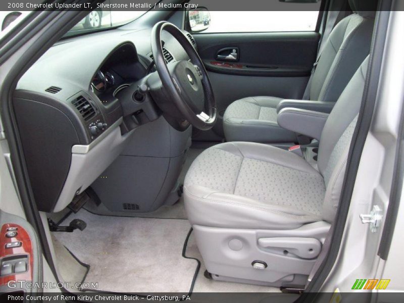 Silverstone Metallic / Medium Gray 2008 Chevrolet Uplander LT