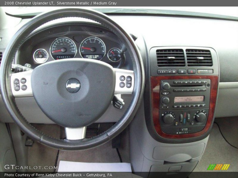 Silverstone Metallic / Medium Gray 2008 Chevrolet Uplander LT