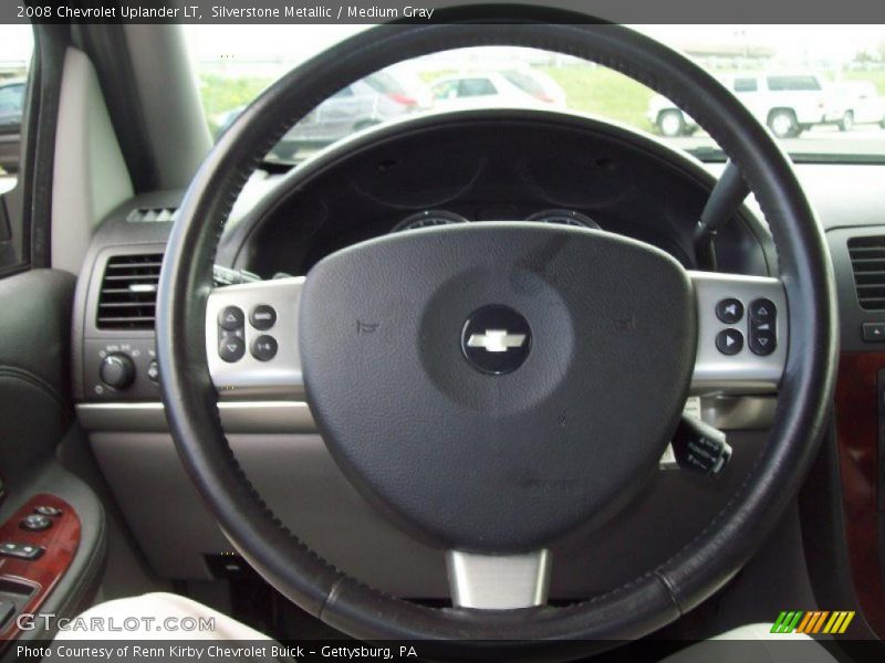 Silverstone Metallic / Medium Gray 2008 Chevrolet Uplander LT