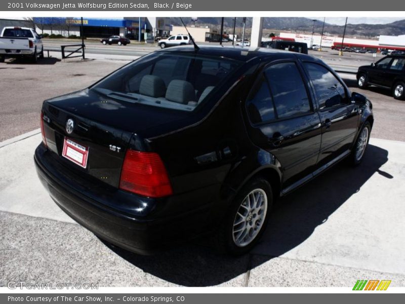 Black / Beige 2001 Volkswagen Jetta Wolfsburg Edition Sedan