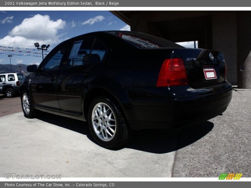 Black / Beige 2001 Volkswagen Jetta Wolfsburg Edition Sedan
