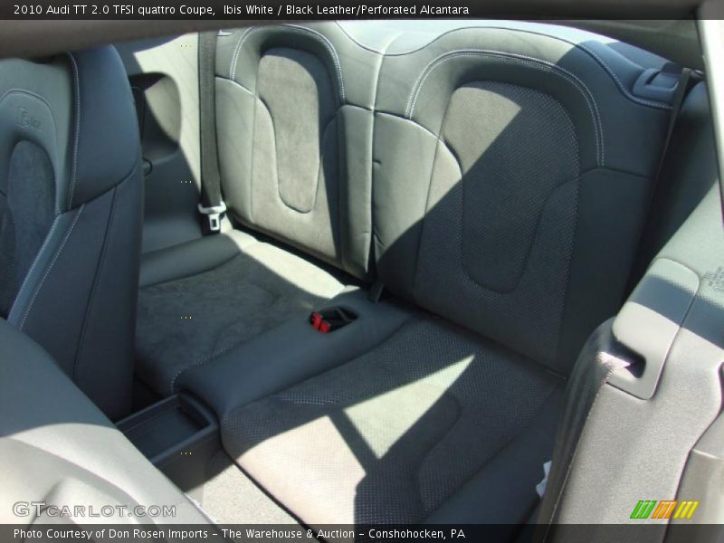 Ibis White / Black Leather/Perforated Alcantara 2010 Audi TT 2.0 TFSI quattro Coupe