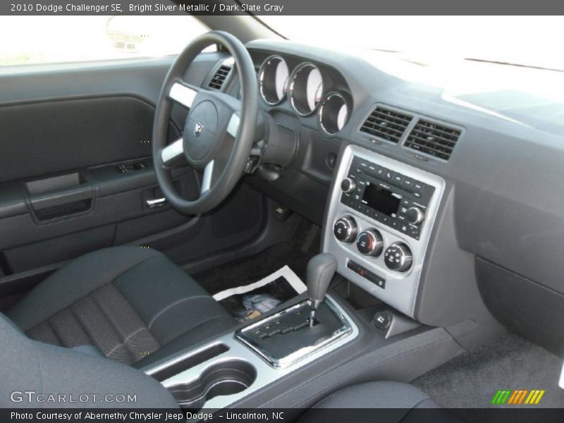 Bright Silver Metallic / Dark Slate Gray 2010 Dodge Challenger SE