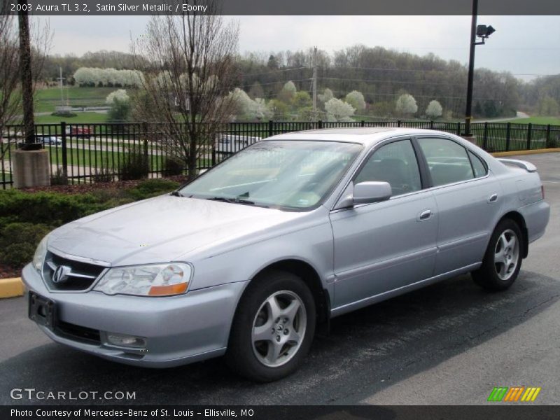 Satin Silver Metallic / Ebony 2003 Acura TL 3.2