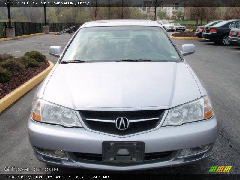 Satin Silver Metallic / Ebony 2003 Acura TL 3.2