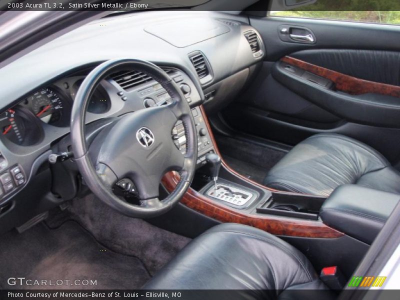 Satin Silver Metallic / Ebony 2003 Acura TL 3.2