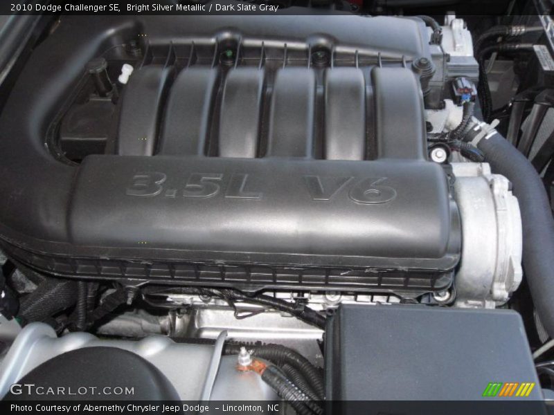 Bright Silver Metallic / Dark Slate Gray 2010 Dodge Challenger SE