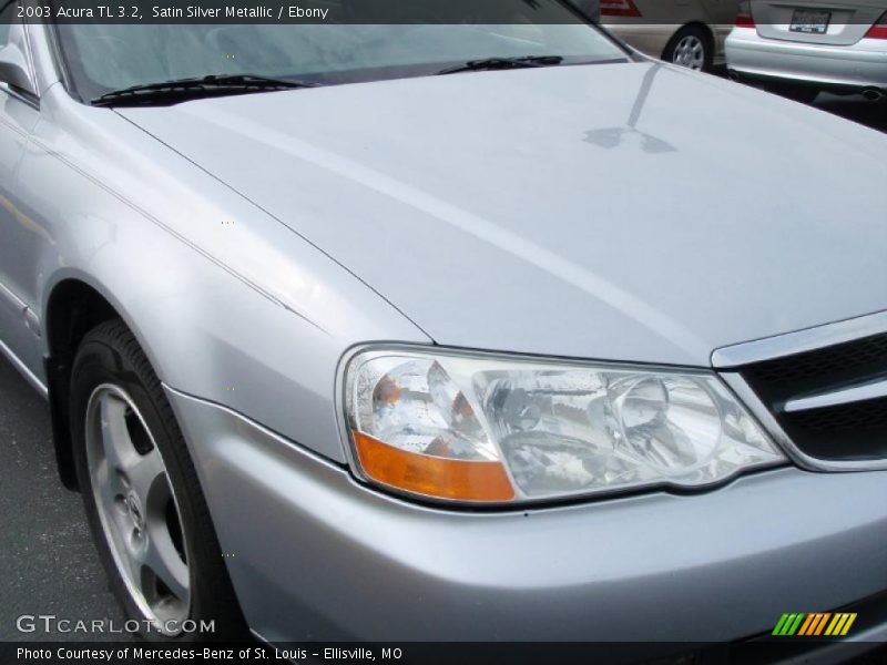 Satin Silver Metallic / Ebony 2003 Acura TL 3.2