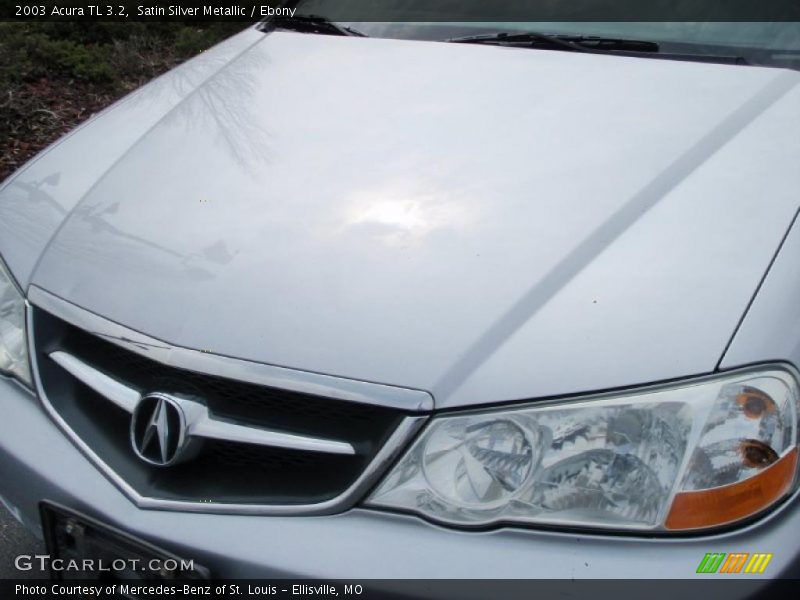 Satin Silver Metallic / Ebony 2003 Acura TL 3.2