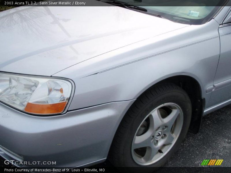 Satin Silver Metallic / Ebony 2003 Acura TL 3.2